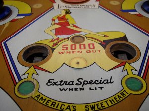 Center of playfield