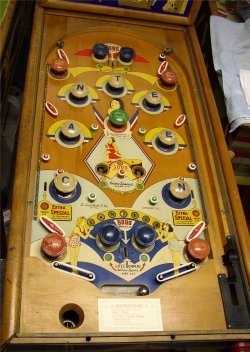 Finished playfield